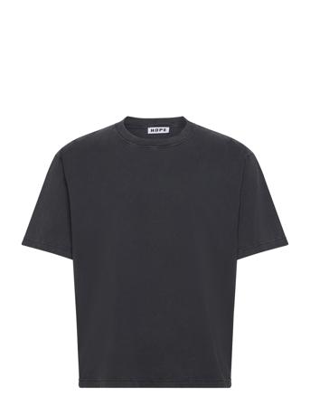 Boxy Tee Designers T-shirts Short-sleeved Black Hope