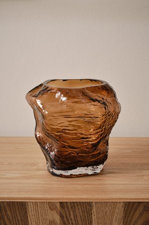 Jotex - Glassvase Brun - MYRA - Kjøp Vaser hos Jotex