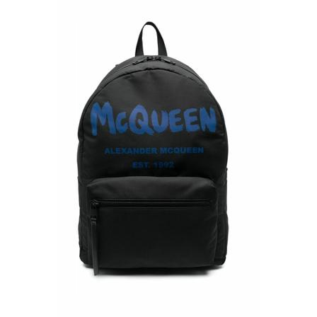 Alexander McQueen, Backpacks Czarny, Mężczyzna, Rozmiar: ONE Size