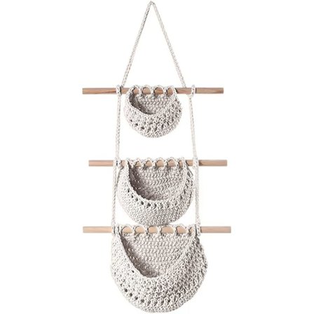 Makramee seinävaate boho seinäkoriste, makramee seinäkoriste, Bo