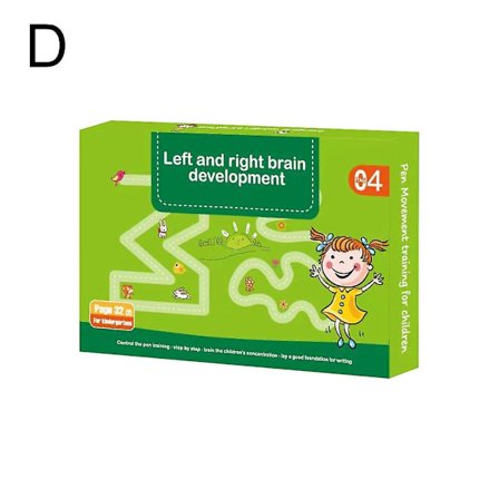 Genanvendelig Magisk Øvebog til Børn Læringsbøger Skrivning