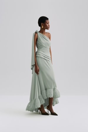 Malina - Lennon maxi dress - 40 - Sage