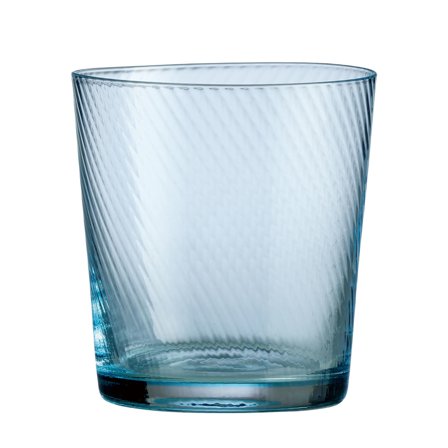 Aida RAW Unique Swirl vandglas 30 cl, lysblå - Lyseblå | KitchenOne