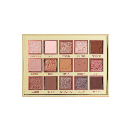 MOIRA Chasing Eternity Pressed Pigment Palette Ögonskuggor Unisex Flerfärgad 1,2g x 15