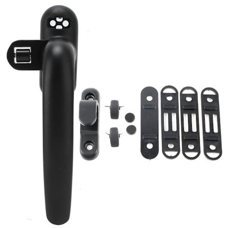 Vinduehåndtag med lås, zinklegering udskiftningsbeslag KLB