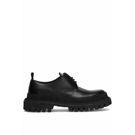 Dolce & Gabbana, Laced Shoes Czarny, Mężczyzna, Rozmiar: 42 EU