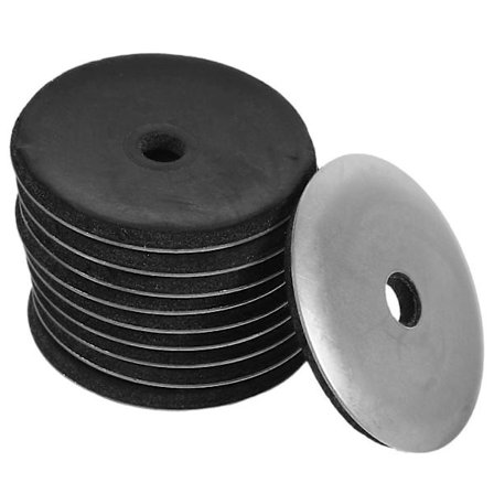 Gummiskive Rustfrit Stål Bonded Tætningsskive til Skruer 20 stk