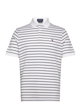 Classic Fit Soft Cotton Polo Shirt Tops Polos Short-sleeved White Polo Ralph Lauren
