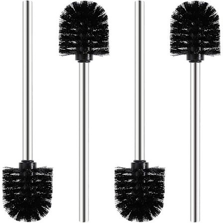 Toiletbørste, Sorte Toiletbørster (4-pak)