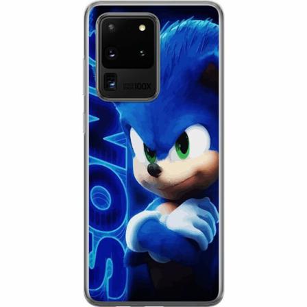 Samsung Galaxy S20 Ultra Genomskinligt Skal Sonic The Hedgehog
