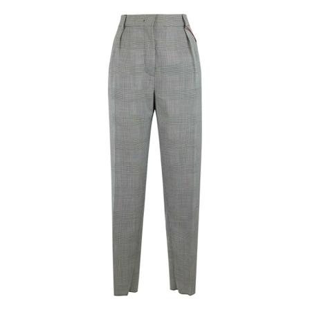 Max Mara, Chinos Grijs, Dames, Maat:L