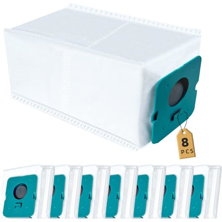 VCA-ADB952 dammsugarpåsar för Samsung Bespoke Jet Pro Extra/Complete Extra/Complete/Pet sladdlös handdammsugare Clean Station, 2,5L stor kapacitet