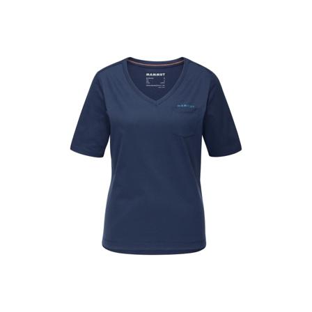 Mammut Pocket T-shirt Women's Women short-sleeved sweaters Blue XS