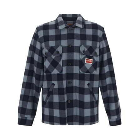 Kenzo Casual Shirts Blå, Herre Skjorter