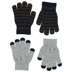 Molo Kei Gloves Grey melange 4-10 Years - Gloves and mittens - 4-10 Years - Grey - Junge