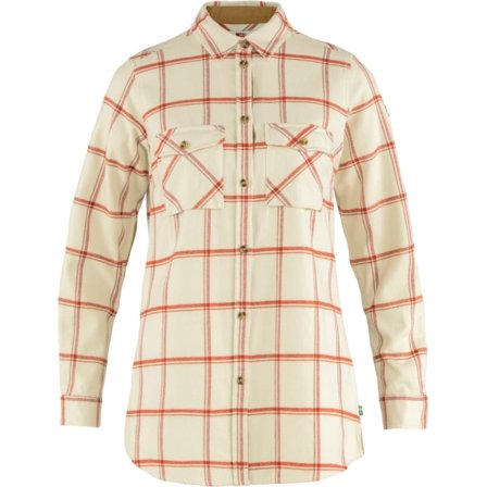 Fjällräven Women's Övik Twill Shirt Long Sleeve Women long-sleeved shirts Beige XS