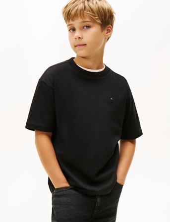 Tommy Hilfiger Essential Archive Fit Tee Ss - Black - 152