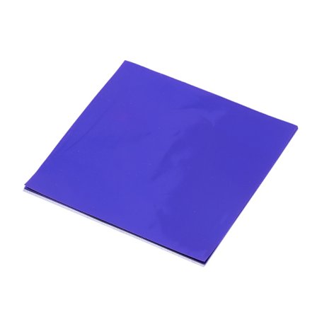 100 st 8x8CM Flerfärgad Aluminiumfolie Godis Chokladkakor