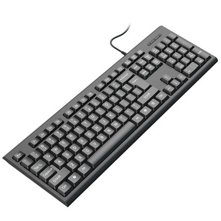 Kablet Gaming Tastatur for PC-spillere Sjokolade Tastaturmekanisk Tastatur