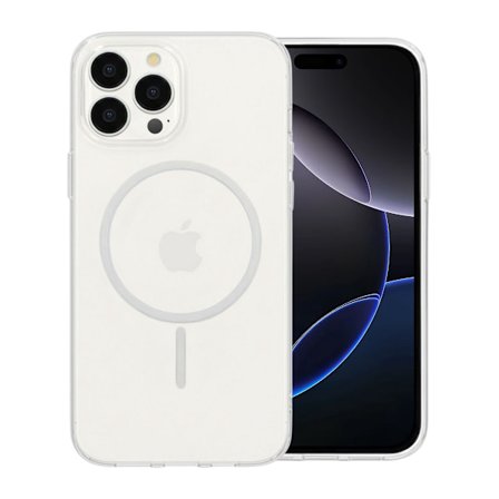 Magsafe Stöttåligt Skal för iPhone 16 Pro - Transparent