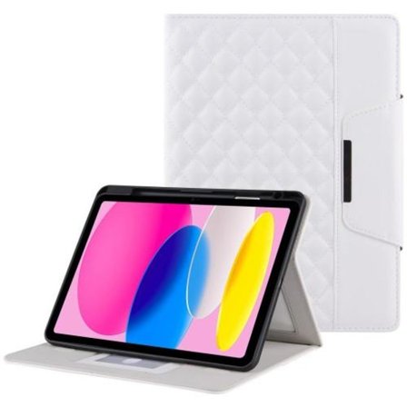 För iPad 10.9 2022 Gen 10 Vikbart fodral - Vit