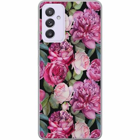 Samsung Galaxy A82 5g Genomskinligt Skal Blommor