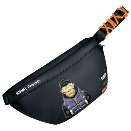 Nimmy Crossbody Cool&Cute 2.0 Gorilla skulderveske - svart