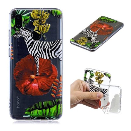 Huawei P Smart 2019 Mönster fodral - Zebra