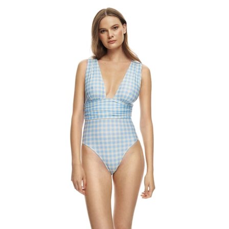 Scampi Swimsuite Rio Baddräkt Dam Blå M