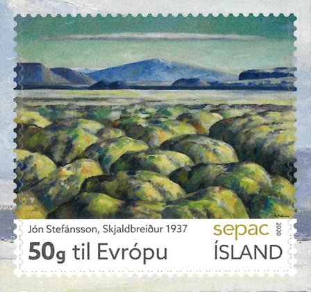 Island - Sepac 2020 - Postfrisk frimærke