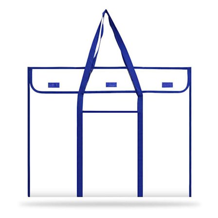 Art Portfolio Bag 30x24 tuuman julisteen säilytyspussi kahvalla julisteille Organizer Läpinäkyvä laukku ilmoitustauluille Artw