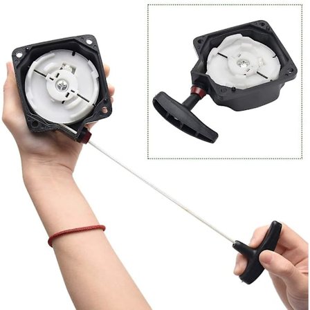 Universell ersättningsstartare för buskröjare, buskröjare, buskröjare, trimmer, trimmer, reservdelar