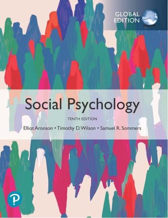 Social Psychology, Global Edition, ISBN: 9781292341477