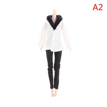 5 Artiklar Kläder För Game Wear Outfit Toppar Byxor 30cm Miniatyr