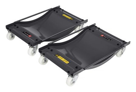 PELA 50845 Hjuldolly 2-pakk, for bilhjul, Garasjeinnredning & oppbevaring