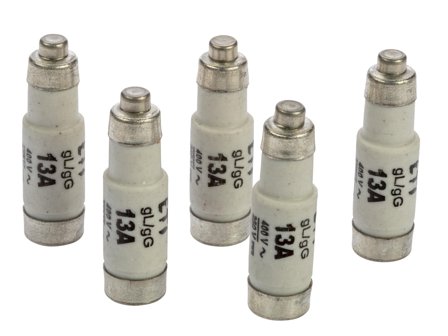 Nordic Quality Neozed DO1 säkringar, 13A, 5 st.