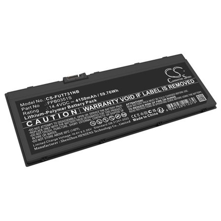 Batteri til bærbar PC for Fujitsu LIFEBOOK U7311, LifeBook U7310