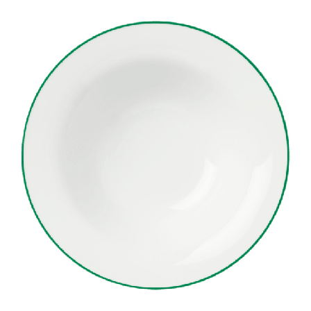 Åhléns Home Pastatallrik BONNIE 23,5 cm Mattallrikar Grön ONESIZE