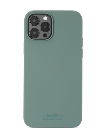 Holdit Silicone Case Moss Green - Green - IPHONE 12-12PRO