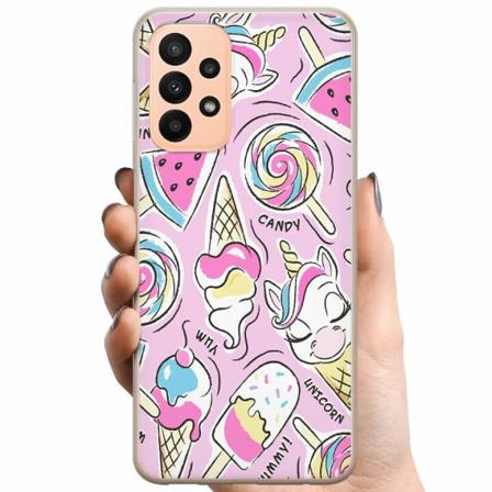 Samsung Galaxy A23 5g Tpu Mobilskal Unicorn Candy