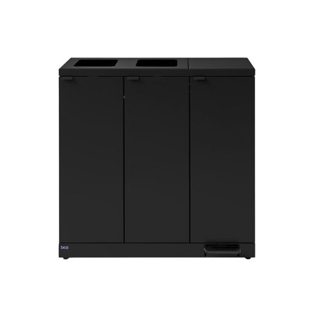 bica Avfallshantering 3x65L pedal svart - Lyreco - Städ och hygien - Avfallshantering och källsortering - Sortering och återvinning