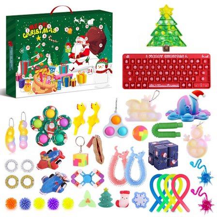 24 Days of Christmas Countdown Advent Calendar Blind Box Toy