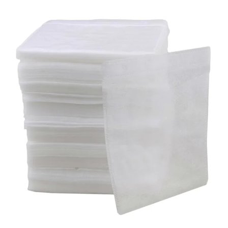 (pow yeah!) 500 stk 14x13cm Vita Opp Plast Dobbeltsidige CD DVD Oppbevaringsvesker