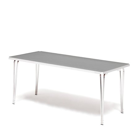 Economy folding table, 1220x685x698 mm, grey