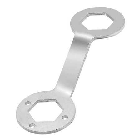 Skiftenøkkel for vaskemaskin, kobling, demontering, innvendig skrue, mutterfjerning, dobbeltsidig lang ermet skiftenøkkel 36/38mm-