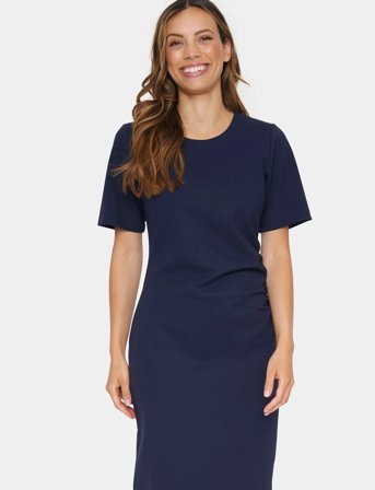 Saint Tropez Gennysz Dress - Navy - L