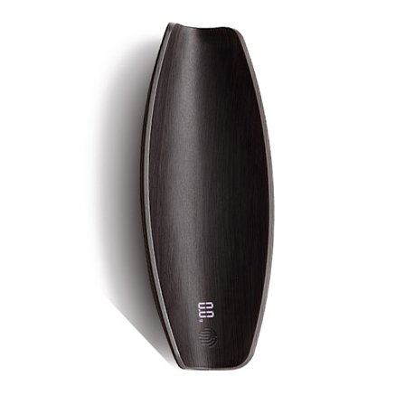 Valnötsfärgad digital te-våg 500g/0.1g med USB-laddning