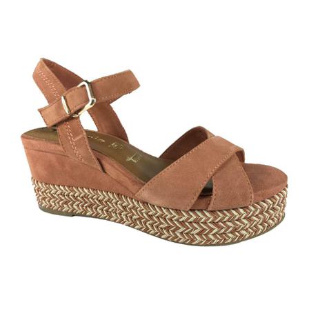 Tamaris Sandalen , Roze , Dames , Maat: 39 EU