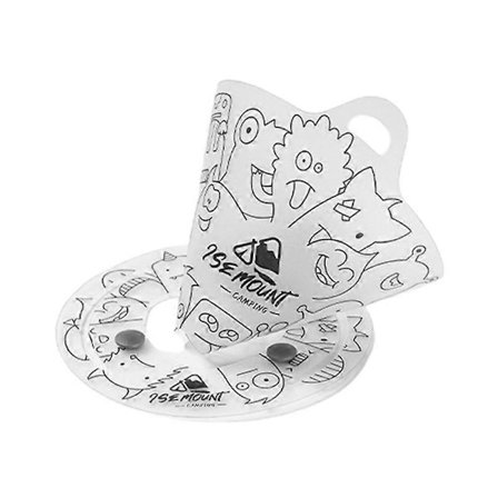 Camping Servis Kevyt Kokoontaitettava Kulho Lautanen Kuppi Suodatin Tilaa Säästävä Kokoontaitettava kahvisuodatin