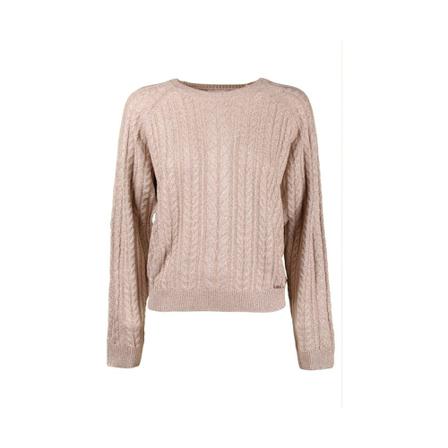 Liu Jo Round-neck Strik inbo, Dame Striktrøjer, Størrelse: XL